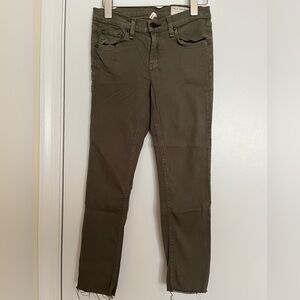 rag & bone Olive Skinny Jeans